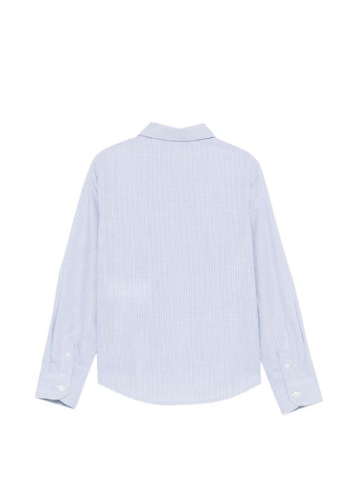 Camicia bambino Emporio Armani blu e bianca EMPORIO ARMANI KIDS | EB001314AF20973F9026